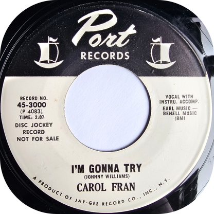 Carol Fran - I'm Gonna Try - Port DEMO
