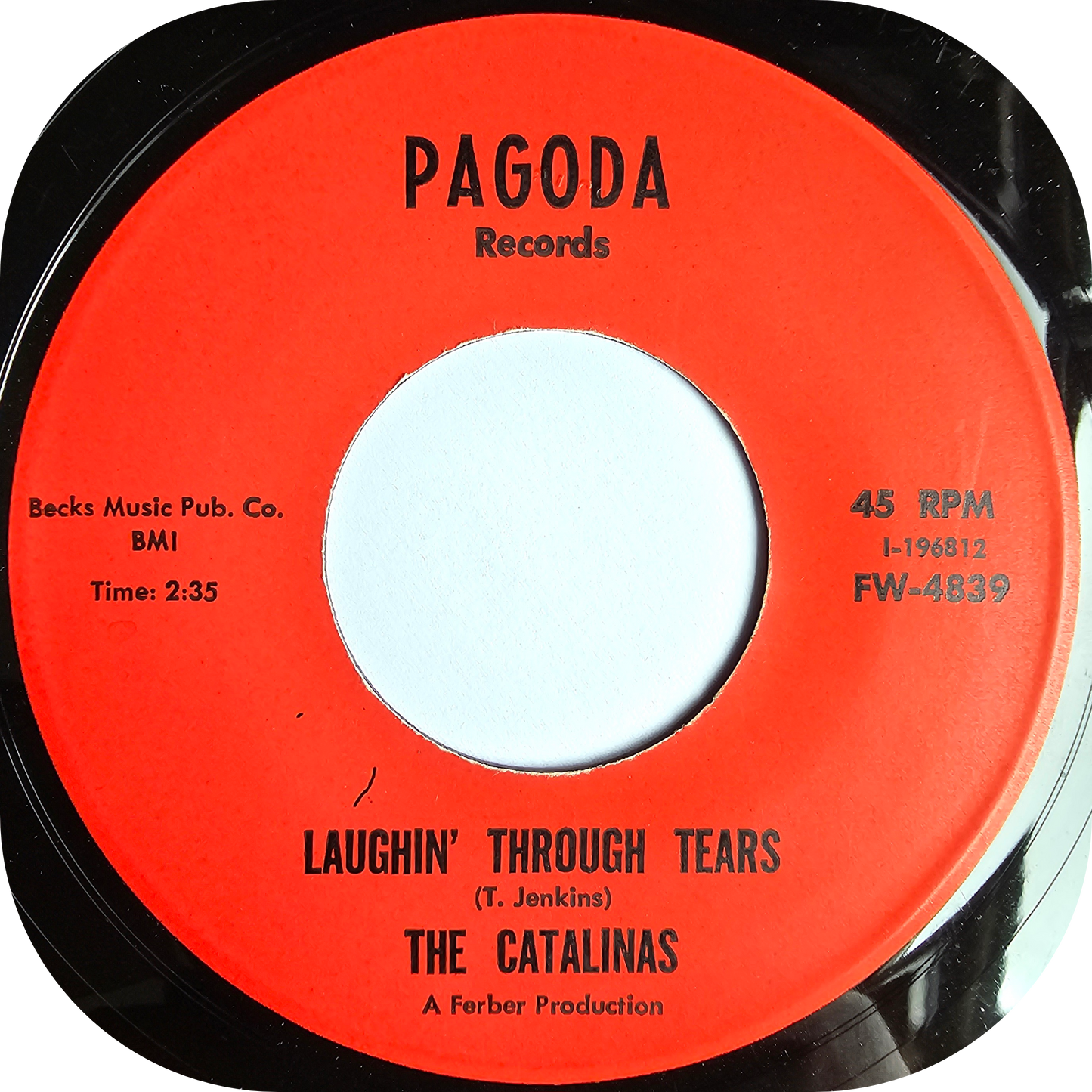 Catalinas, The - Laughin' Through Tears - Pagoda