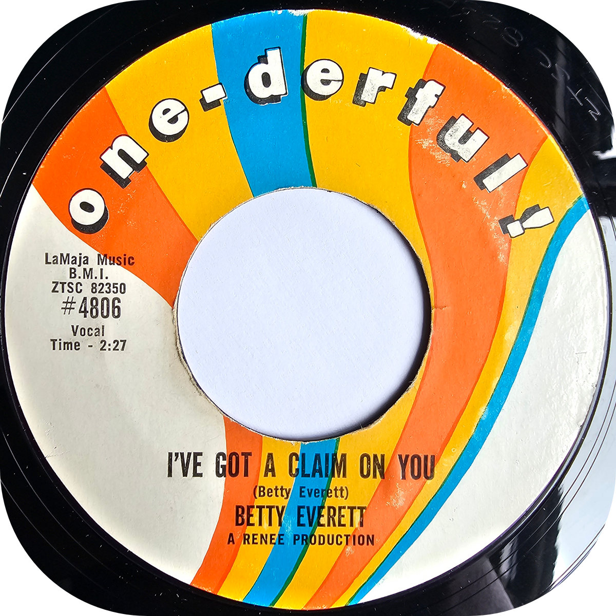 Betty Everett - I've Got A Claim On You - One Derful