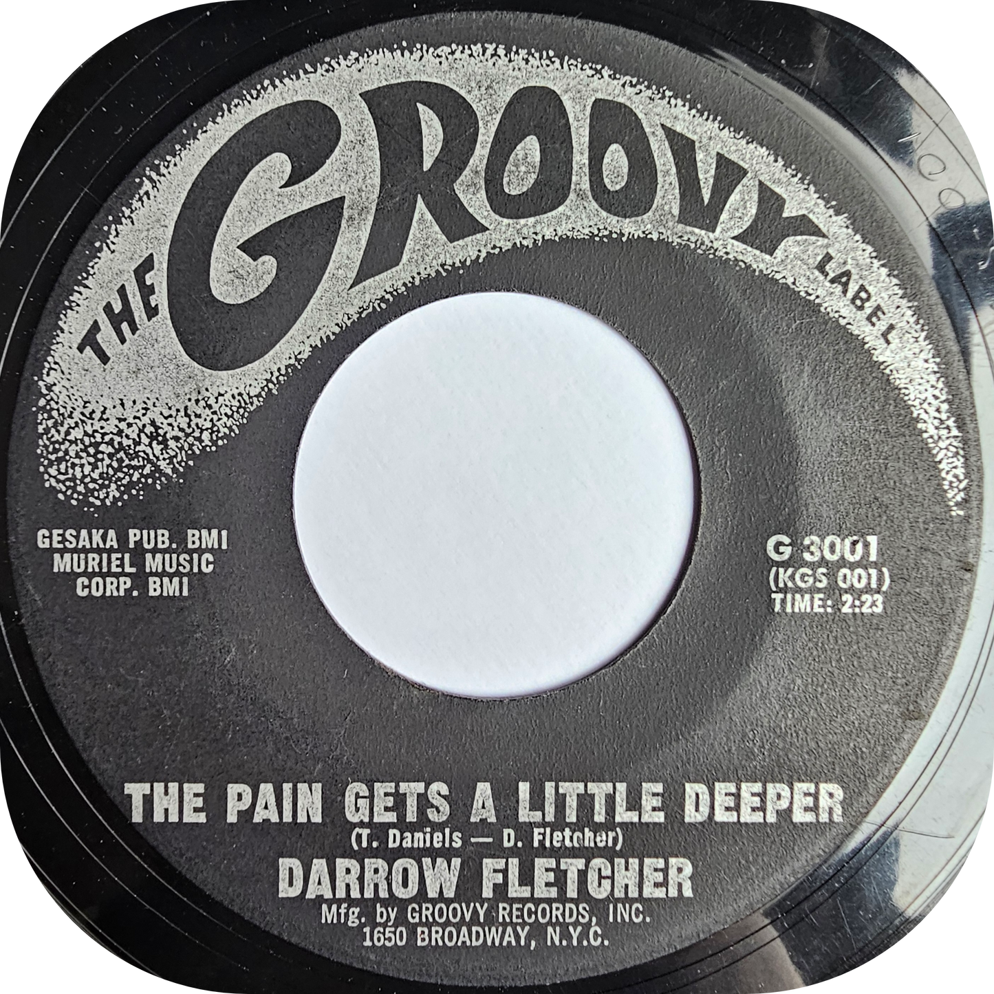 Darrow Fletcher - The Pain Gets A Little Deeper - Groovy