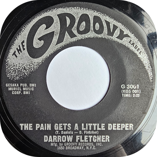 Darrow Fletcher - The Pain Gets A Little Deeper - Groovy