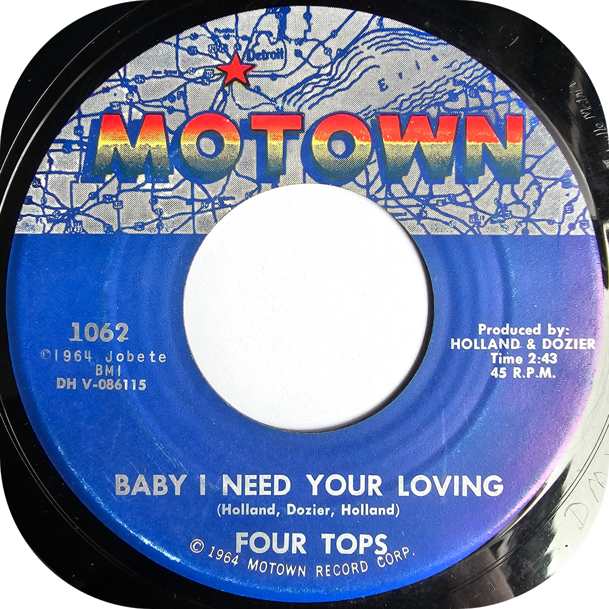 Four Tops - Baby I Need Your Loving - Motown