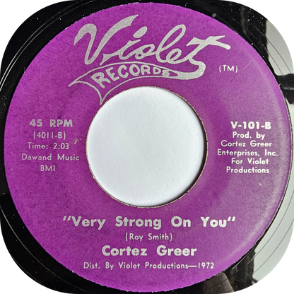 Cortez Grier - Very Strong On You - Violet