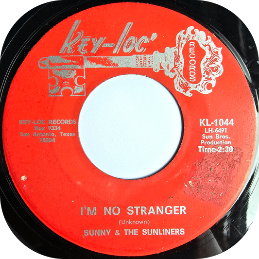 Sunny & The Sunliners - I'm No Stranger - Key Loc