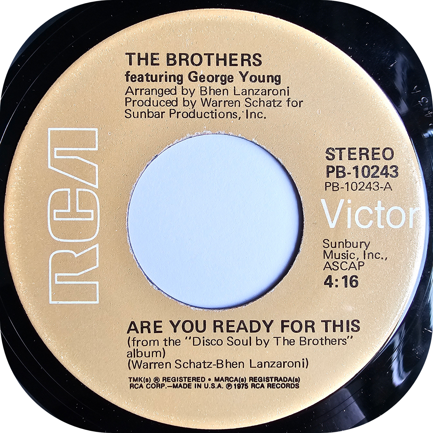 Brothers, The - Are You Ready For This - RCA