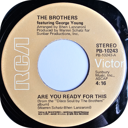 Brothers, The - Are You Ready For This - RCA
