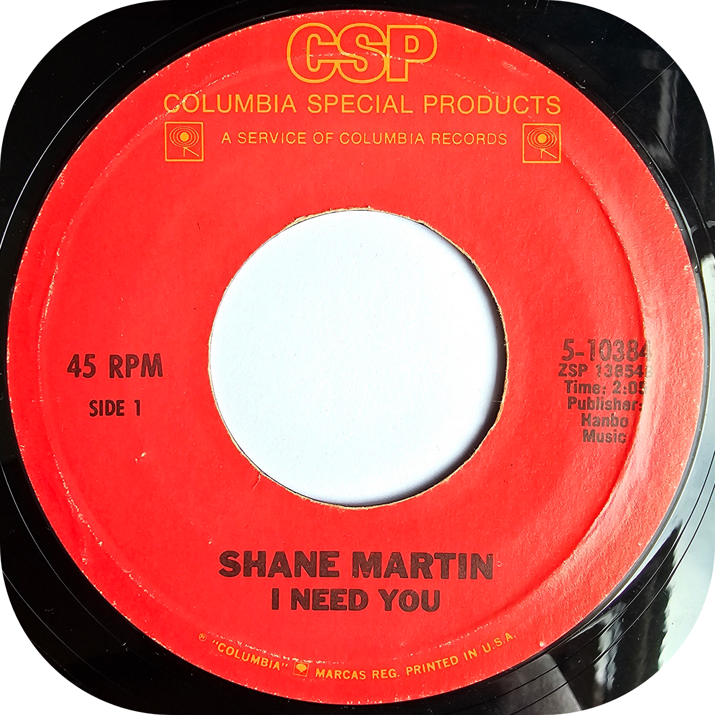 Shane Martin - I Need You - CSP