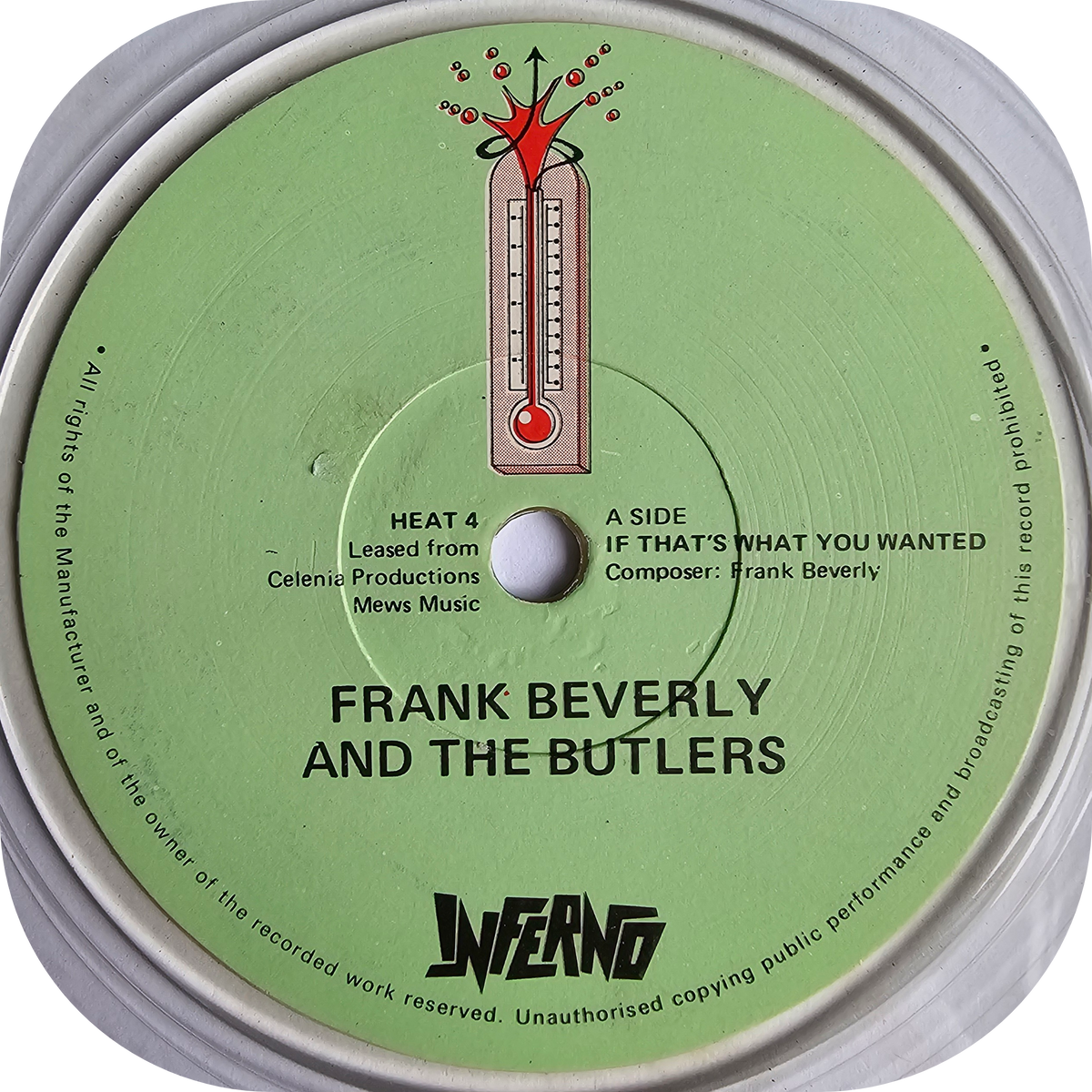 Frank Beverly - If That's What You Wanted - Inferno