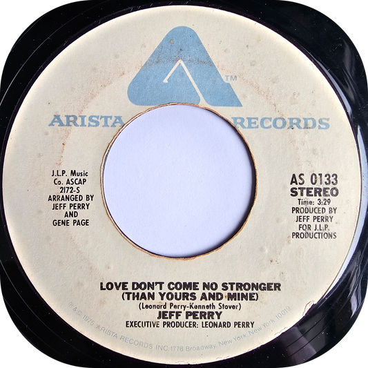 Jeff Perry - Love Don't Come No Stronger - Arista