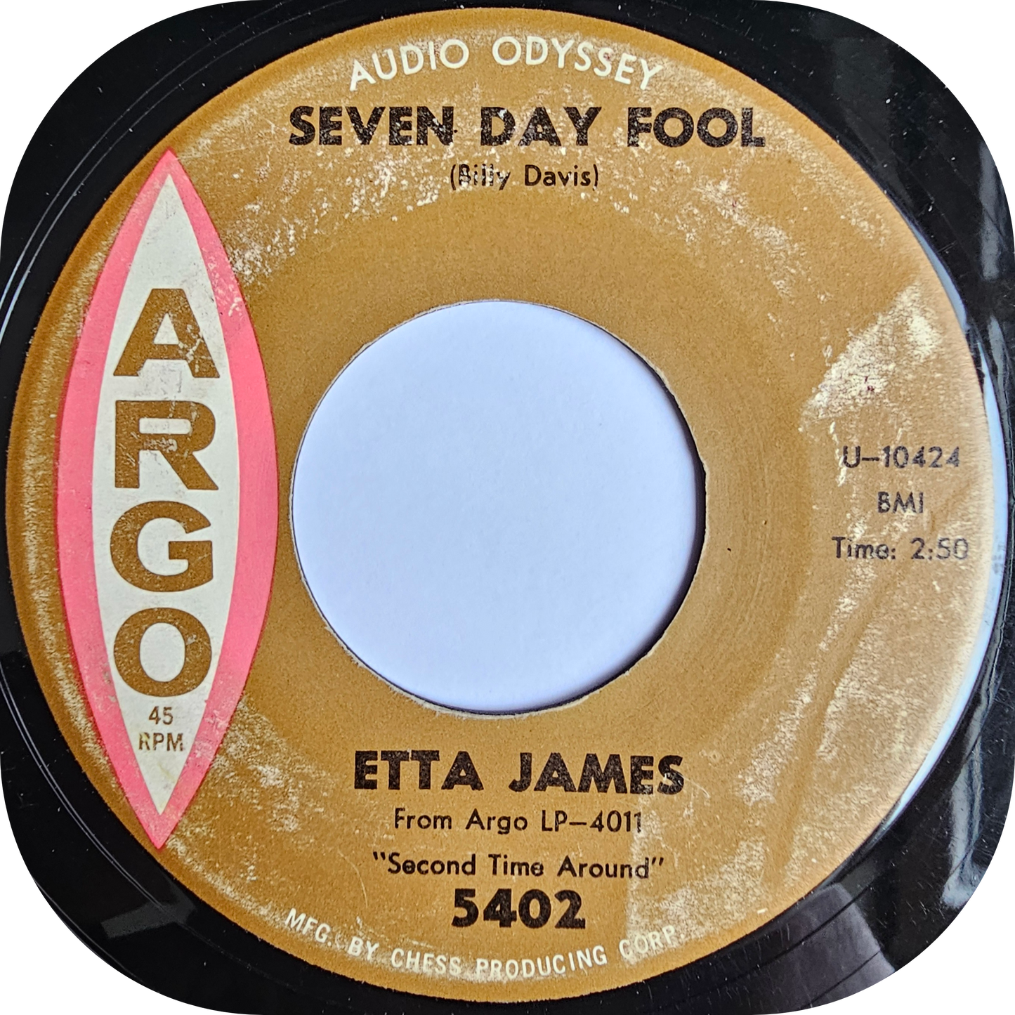 Etta James - Seven Day Fool - Argo