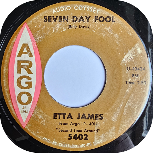 Etta James - Seven Day Fool - Argo