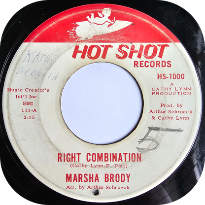 Marsha Brody - Right Combination - Hot Shot