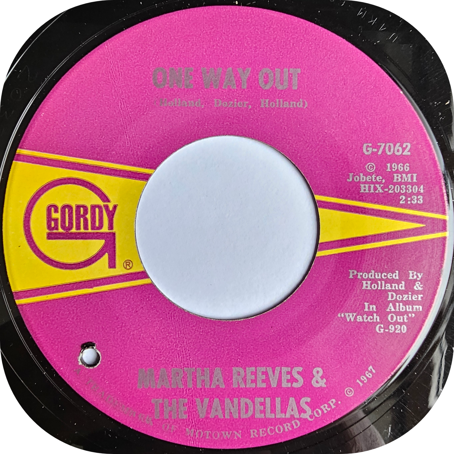 Martha Reeves - One Way Out - Gordy