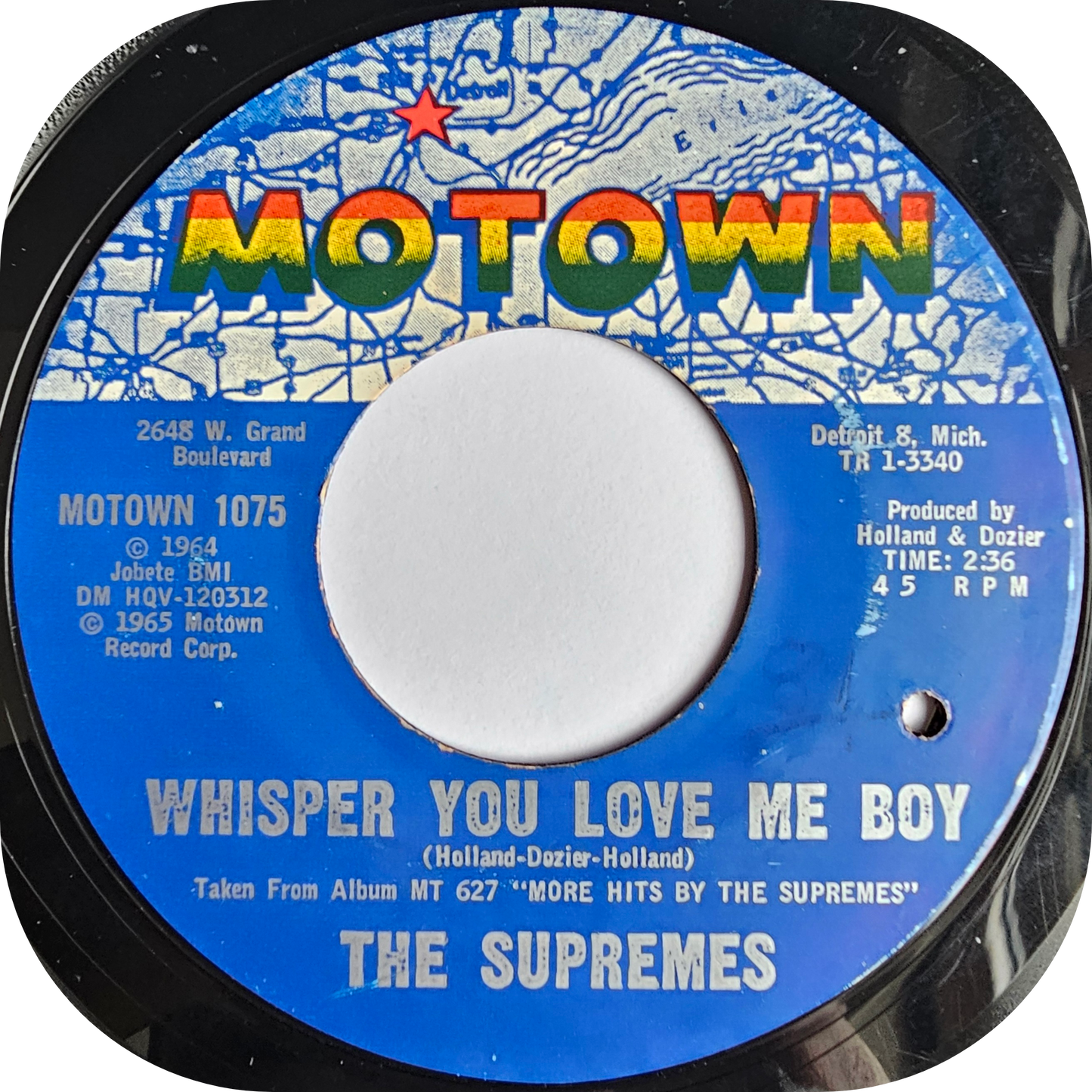 Supremes, The - Back In My Arms Again - Motown
