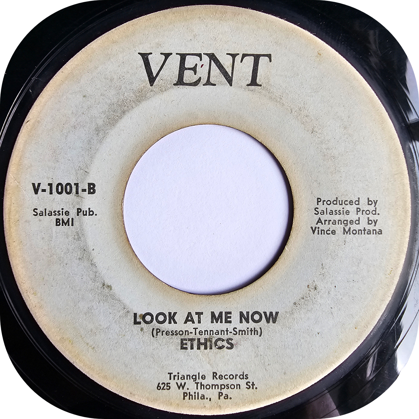 Ethics, The - Look At Me Now - Vent