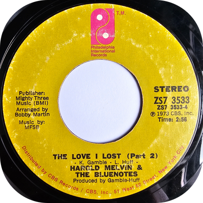 Harold Melvin - The Love I Lost - Philadelphia
