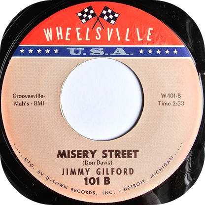 Jimmy Gilford - Misery Street - Wheelsville
