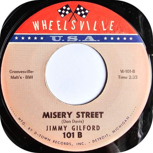 Jimmy Gilford - Misery Street - Wheelsville