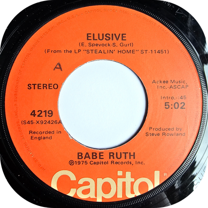 Babe Ruth - Elusive - Capitol