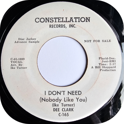 Dee Clark - Hot Potato - Constellation DEMO