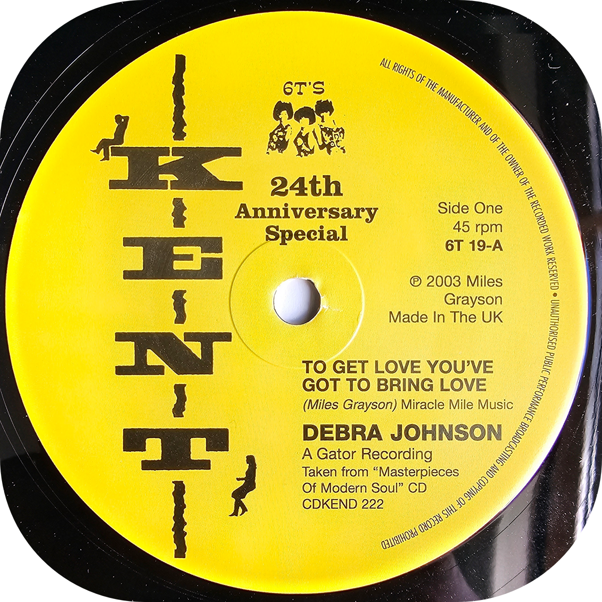 Debra Johnson - To Get Love You've Got To Bring Love - Kent 100 Club 24th