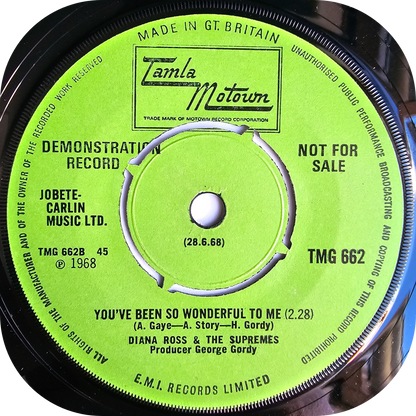Diana Ross & The Supremes - Some Things You Never Get Used To - Tamla Motown DEMO