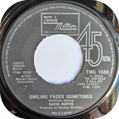 David Ruffin - Discover Me - Tamla Motown