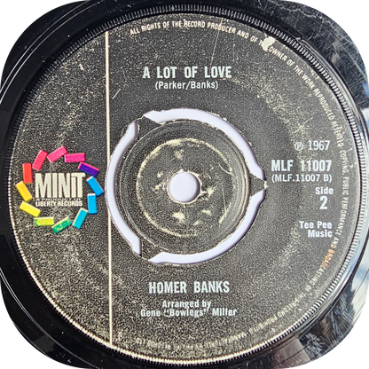 Homer Banks - 60 Minutes Of Your Love - Minit