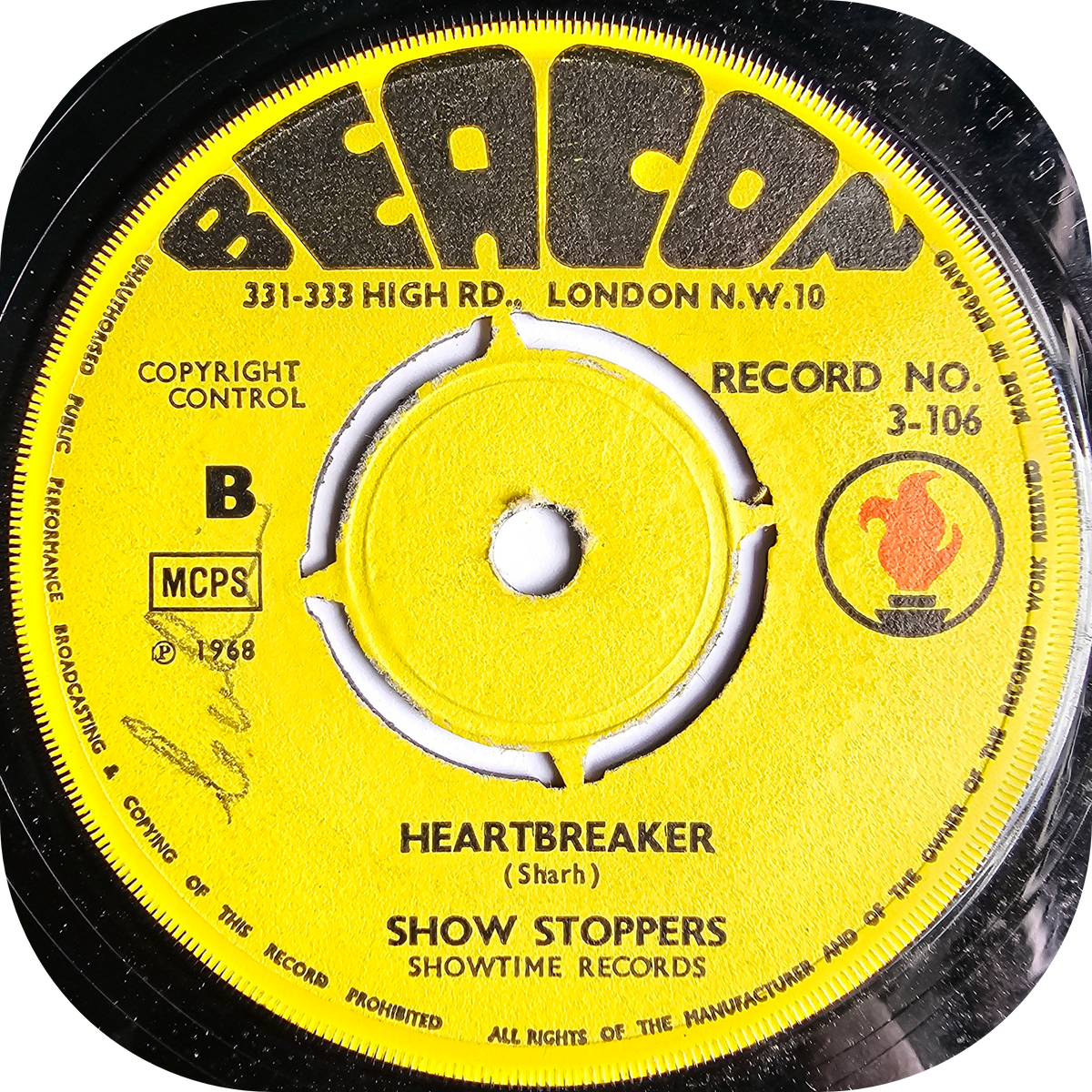 Showstoppers, The - Heartbreaker - Beacon