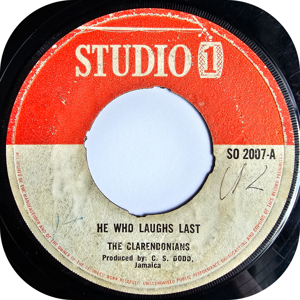 Clarendonians, The - He Who Laugh Last - Studio 1