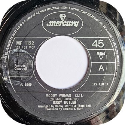Jerry Butler - Moody Woman - Mercury