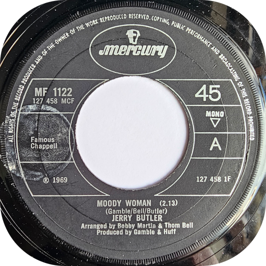 Jerry Butler - Moody Woman - Mercury