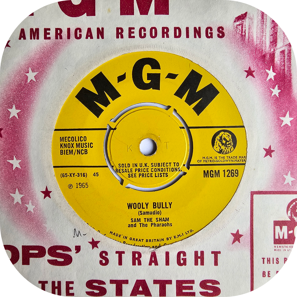 Sam The Sham - Wooly Bully - MGM