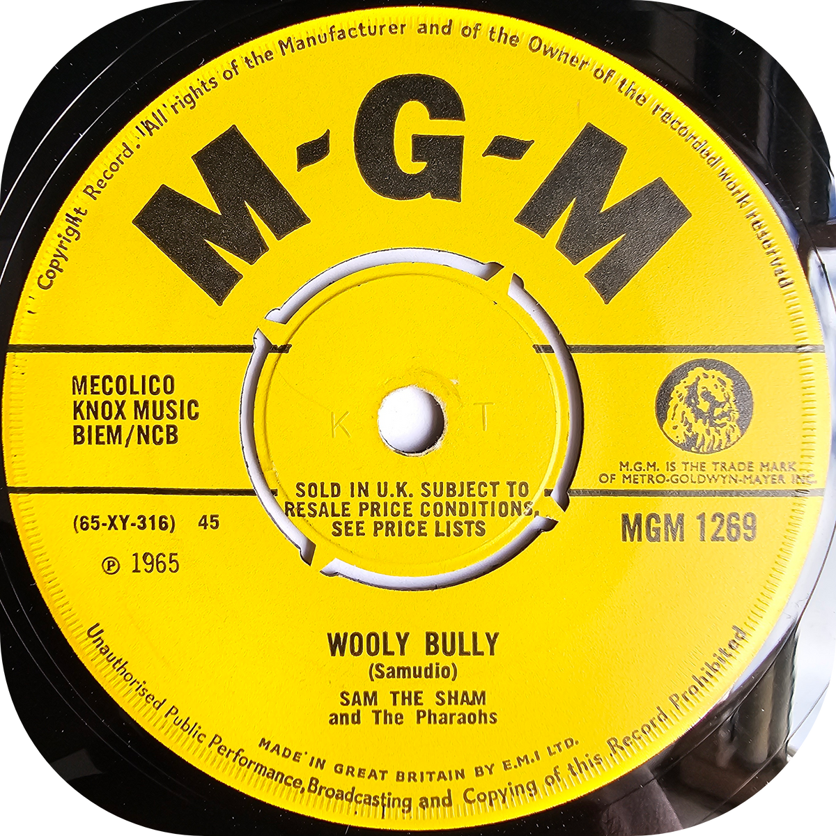 Sam The Sham - Wooly Bully - MGM