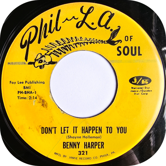 Benny Harper - Don't Let It Happen To You - Phil LA Soul