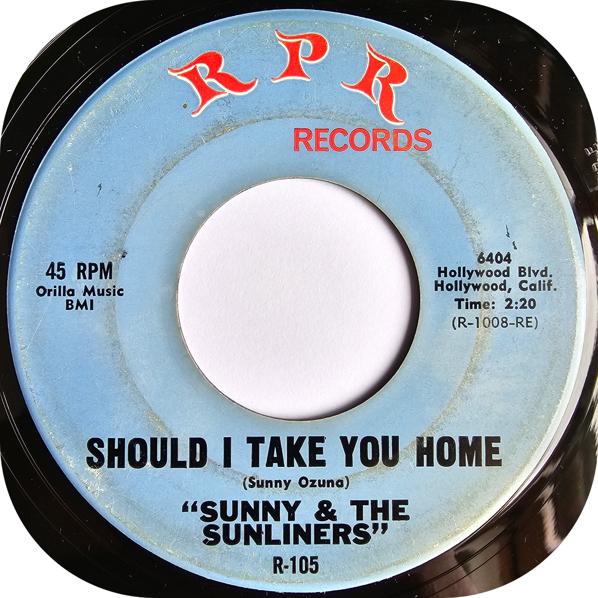 Sunny & The Sunliners - Should I Take You Home - RPR