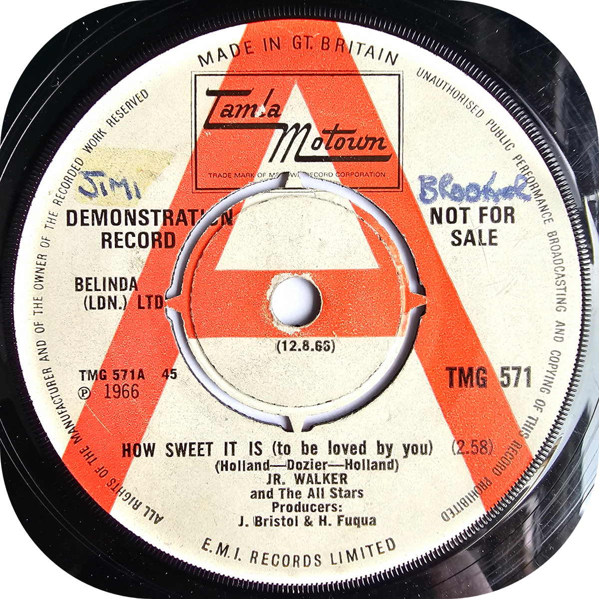 Jr Walker - How Sweet It Is - Tamla Motown