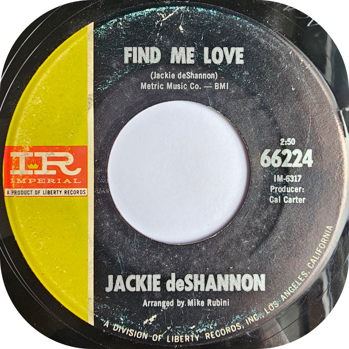 Jackie DeShannon - Find Me Love - Imperial