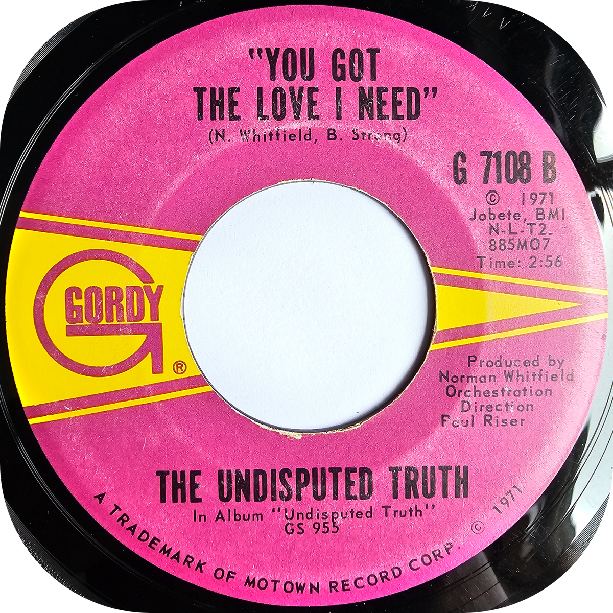 Undisputed Truth - You Got The Love I Need - Gordy