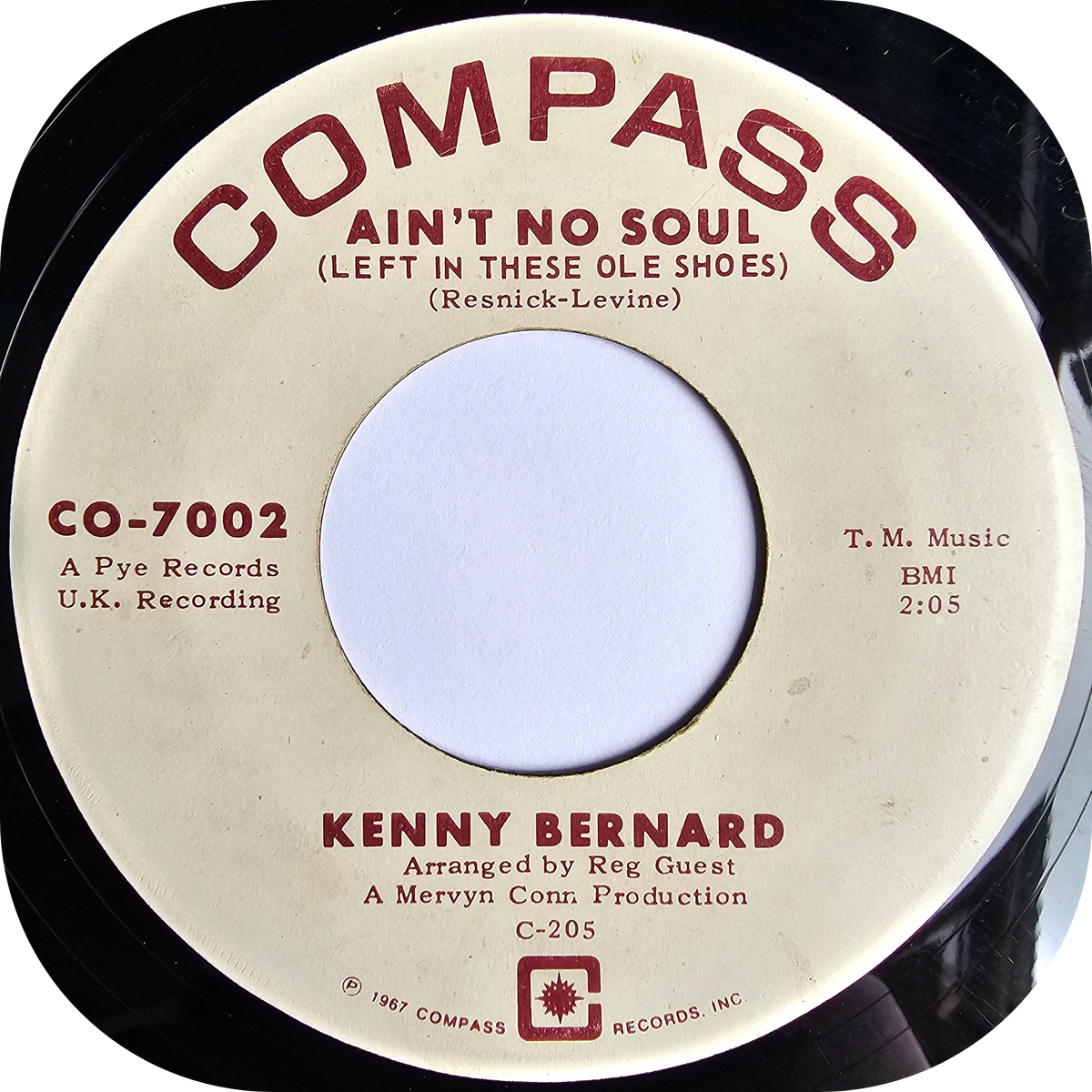 Kenny Bernard - Ain't No Soul - Compass DEMO
