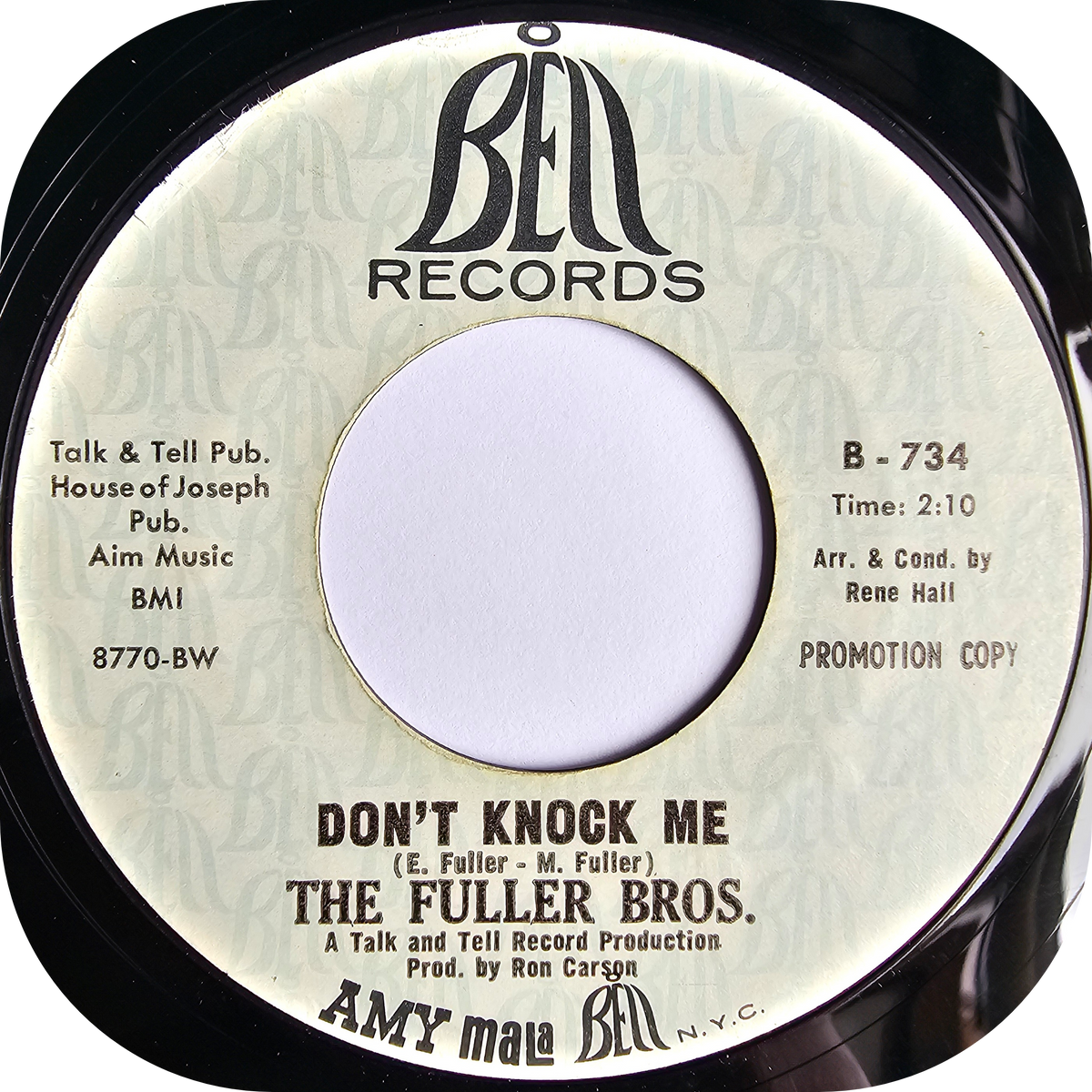 Fuller Bros, The - Don't Knock Me - Bell DEMO