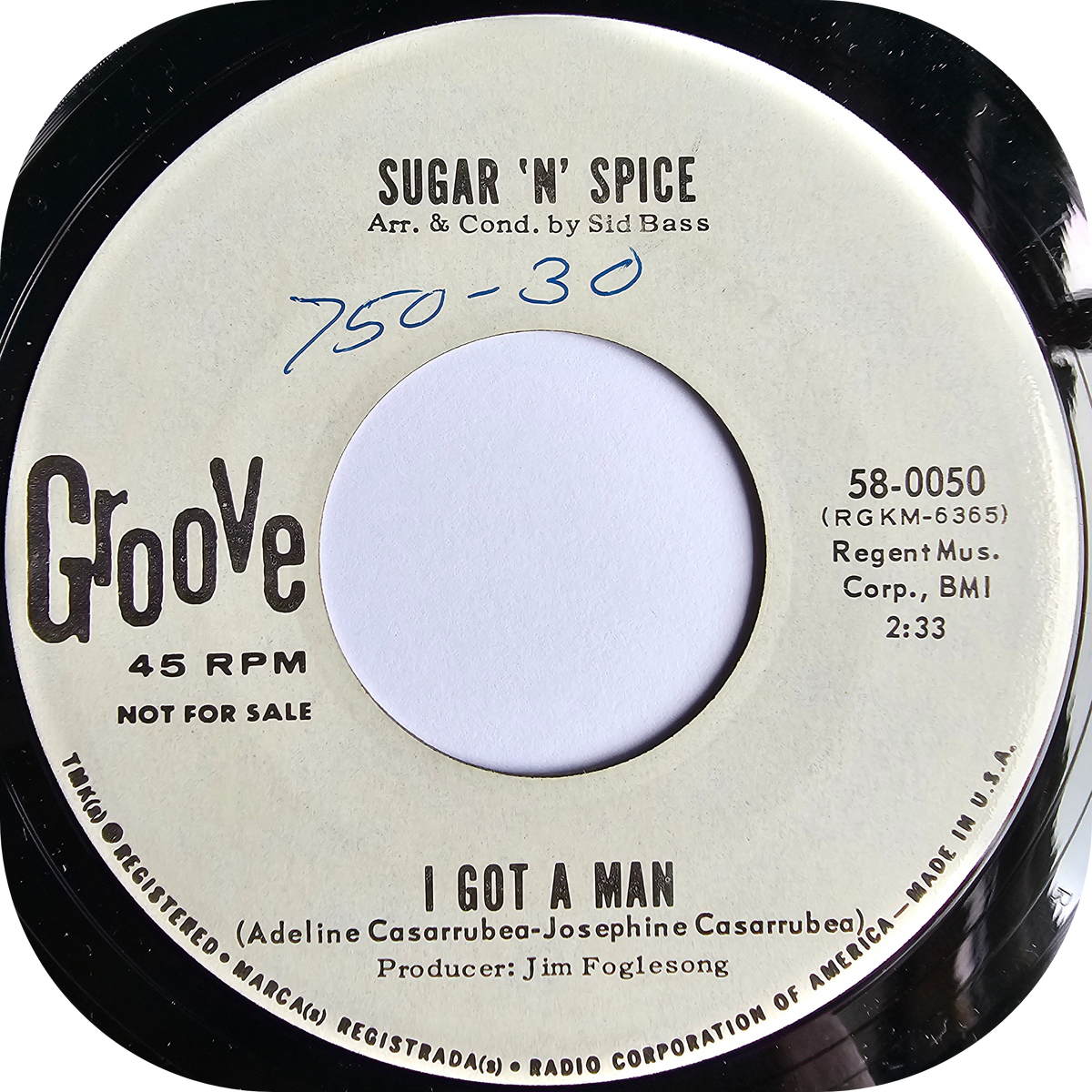 Sugar 'N' Spice - Easy Squeezin' - Groove DEMO