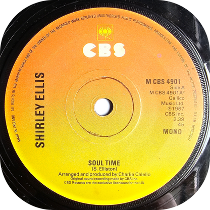 Shirley Ellis - Soul Time - CBS