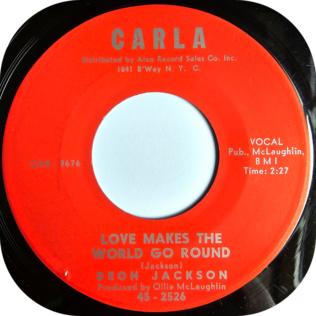 Deon Jackson - Love Makes The World Go Around - Carla