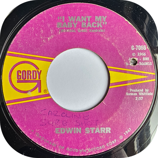 Edwin Starr - I Want My Baby Back - Gordy