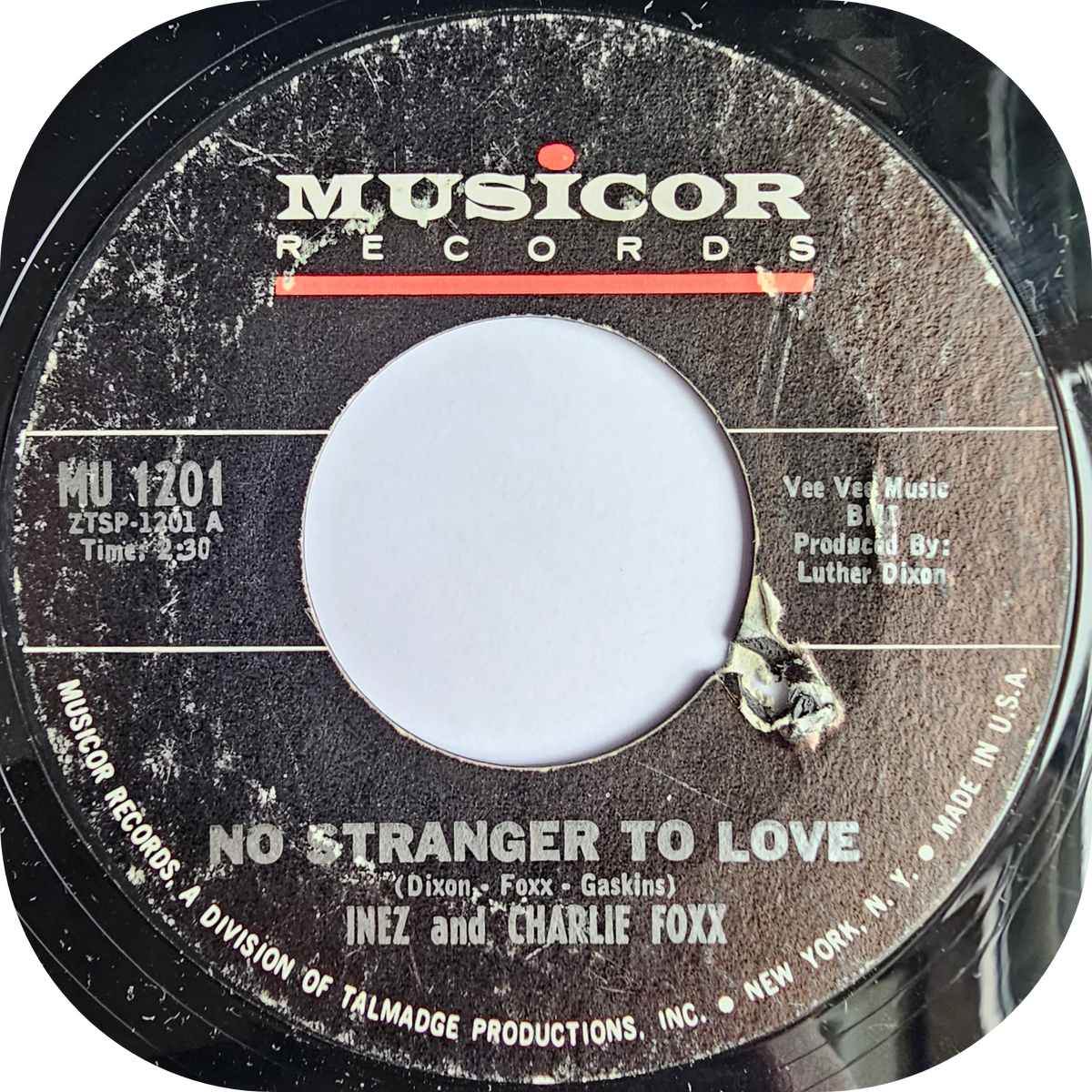Inez And Charlie Foxx - No Stranger To Love - Musicor