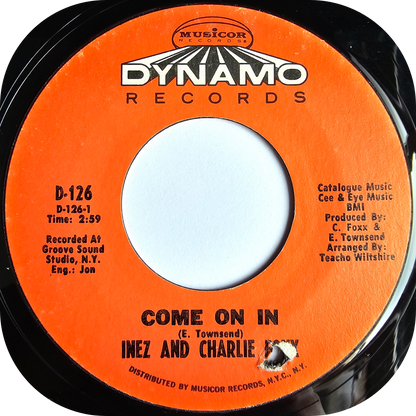 Inez And Charlie Foxx - Baby Drop A Dime - Dynamo