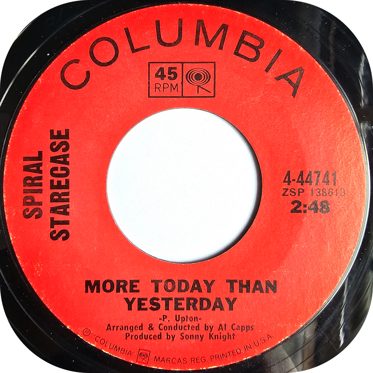 Spiral Starecase - More Today Than Yesterday - Columbia
