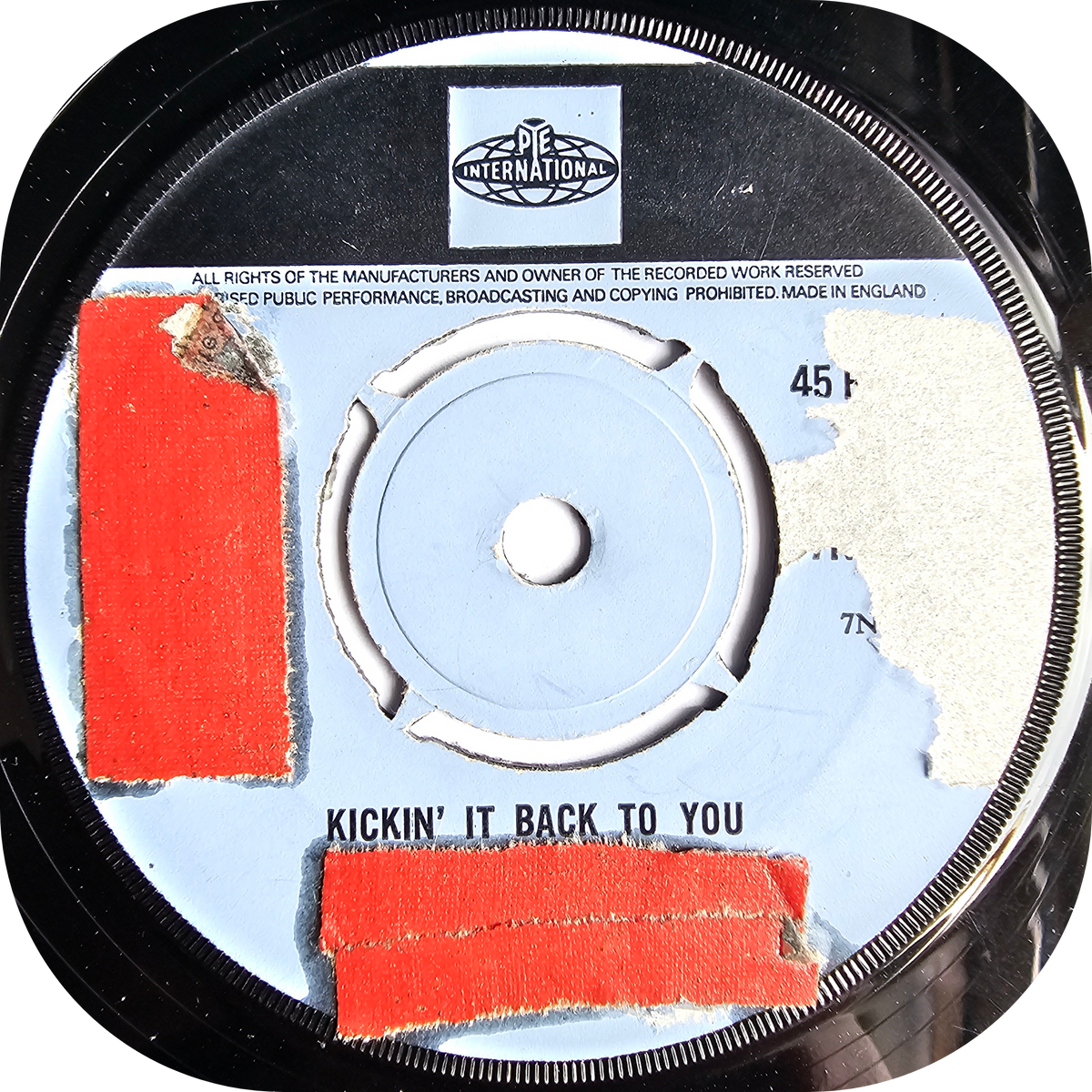 Eagle - Kickin' It Back To You - Pye