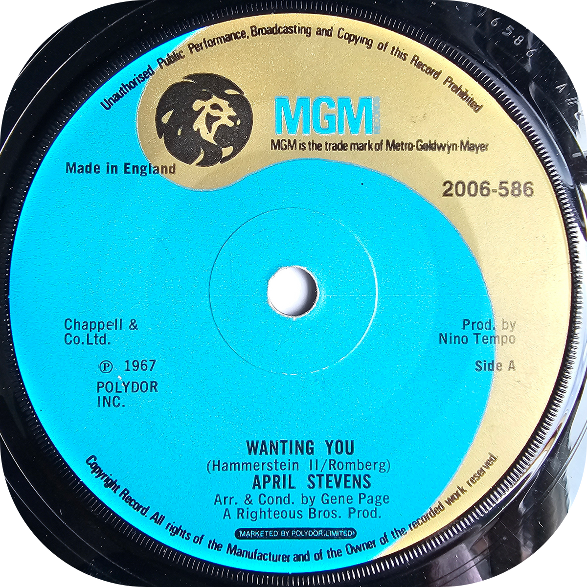 April Stevens - Wanting You - MGM